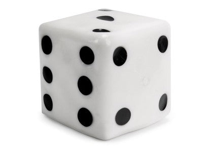 5" GIANT STRESS BALL - DICE - Toyworld Frankston