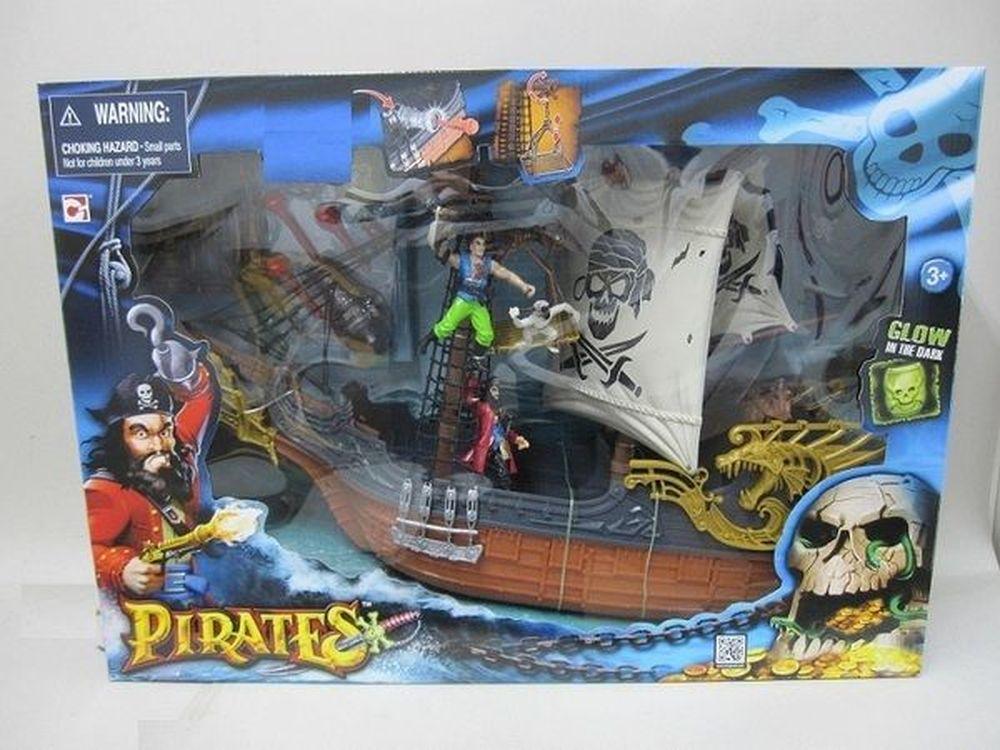 PIRATES DELUXE CAPTAIN SHIP - Toyworld Frankston