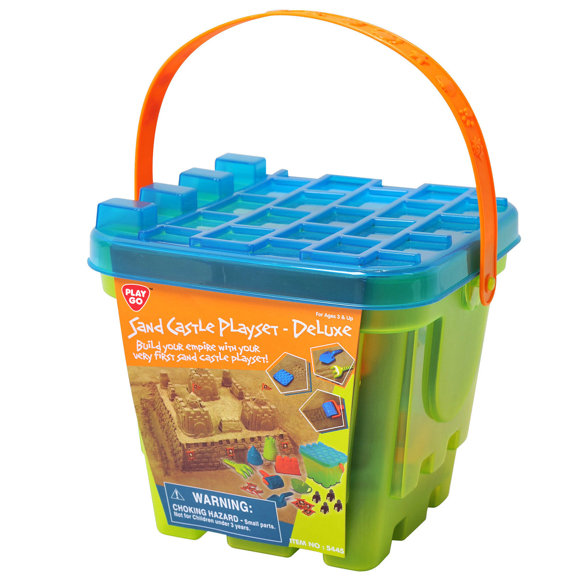 SAND CASTLE PLAYSET - DELUXE | PLAYGO | Toyworld Frankston