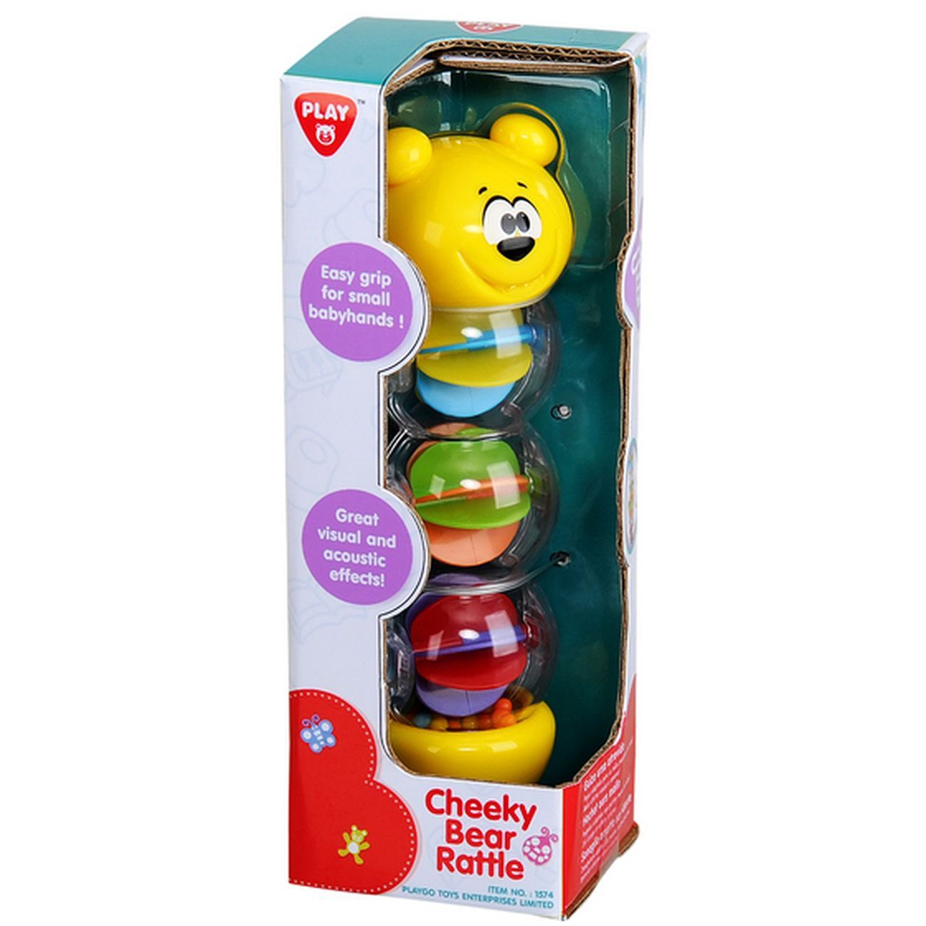 PLAYGO CHEEKY BEAR RATTLE - Toyworld Frankston