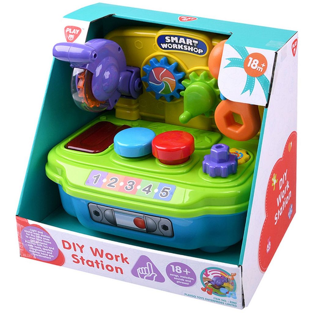 PLAYGO DIY WORK STATION BATTERY OPERATED - Toyworld Frankston