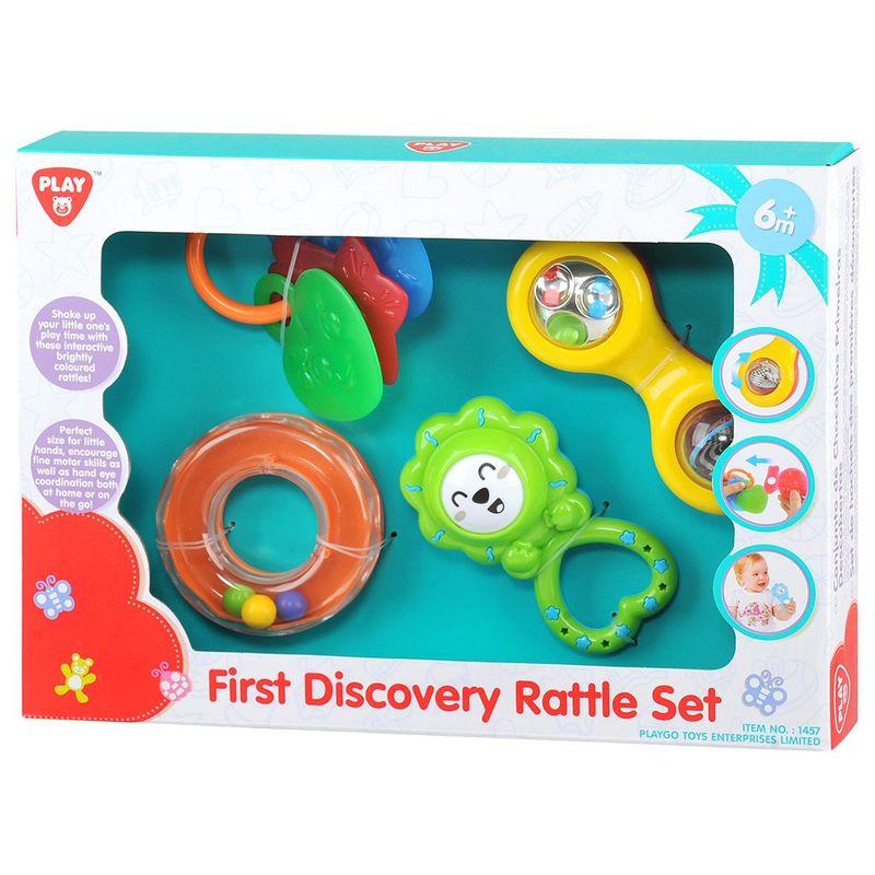 PLAYGO FIRST DISCOVERY RATTLE SET - Toyworld Frankston
