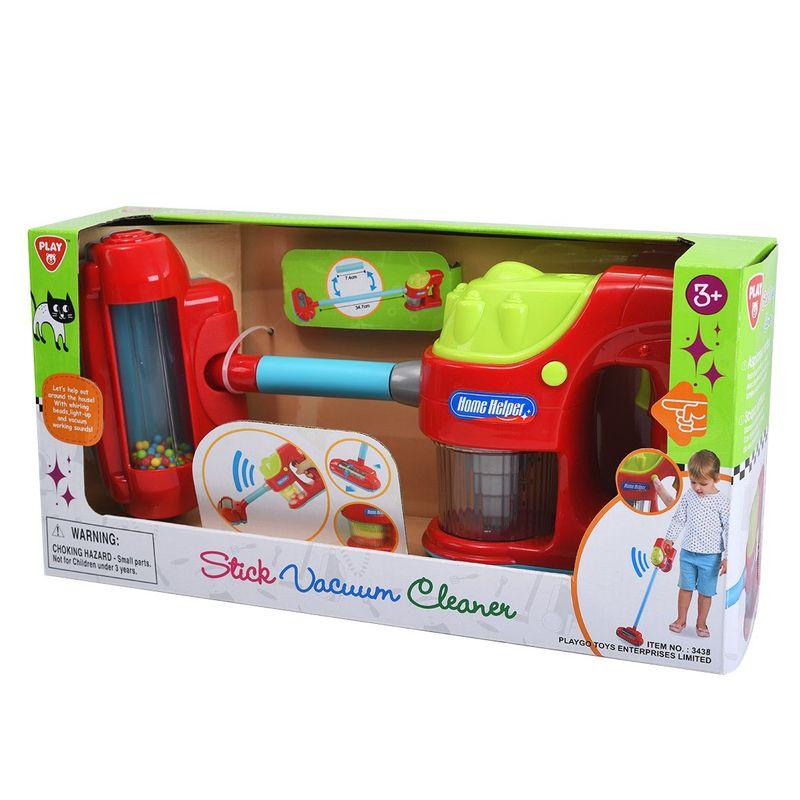 PLAYGO STICK VACUUM CLEANER BATTERY OPERATED - Toyworld Frankston