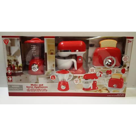 MAKE AND SERVE APPLIANCE- RED - Toyworld Frankston