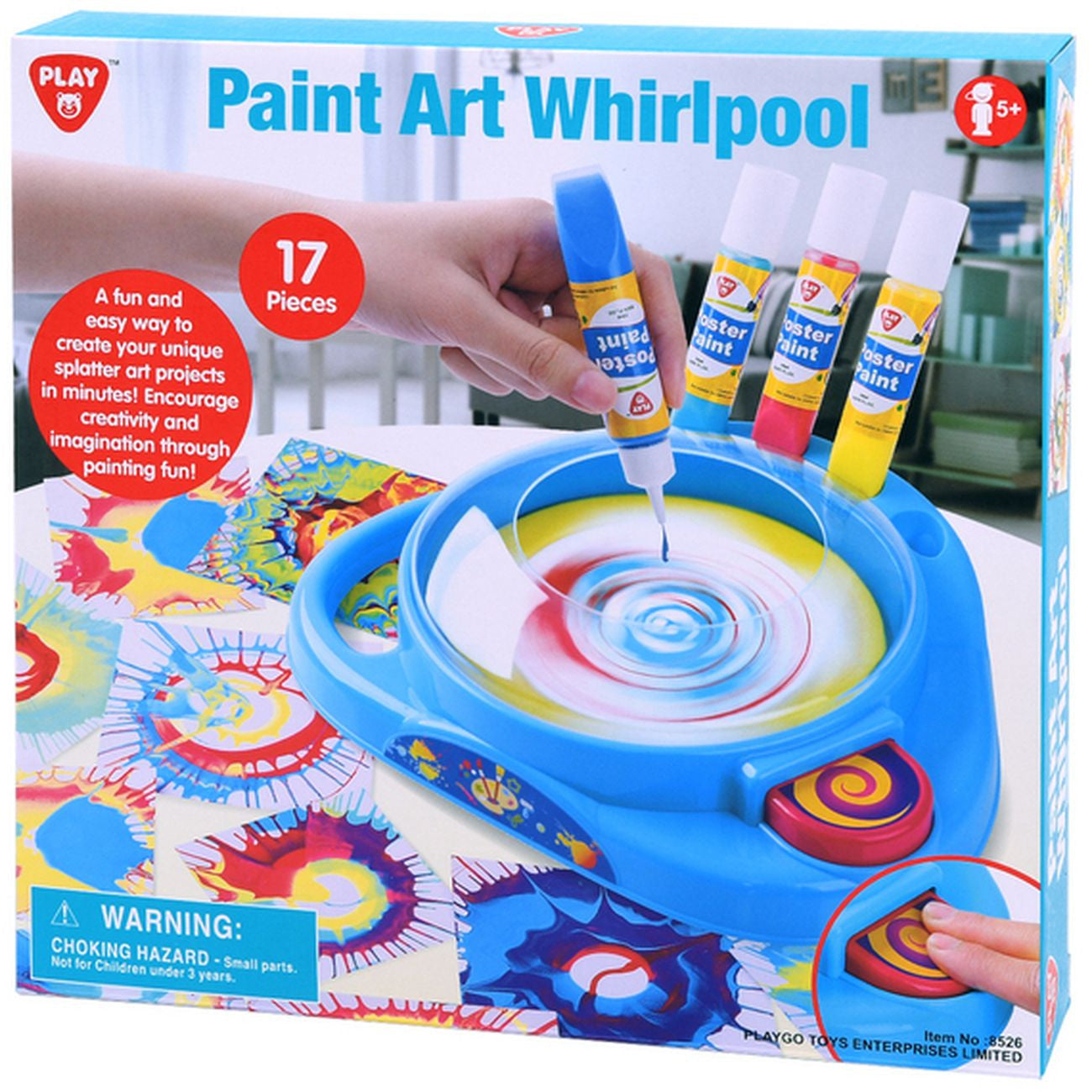 PLAYGO PAINTART WHIRLPOOL 17PCS - Toyworld Frankston
