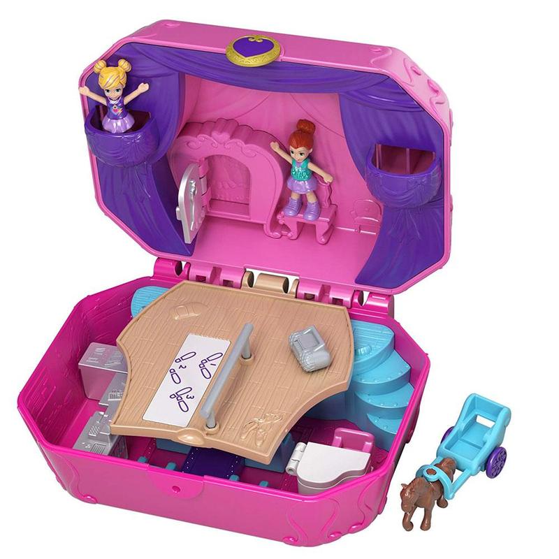 POLLY POCKET BIG POCKET WORLD - TINY TWIRLIN' MUSIC BOX - Toyworld Frankston