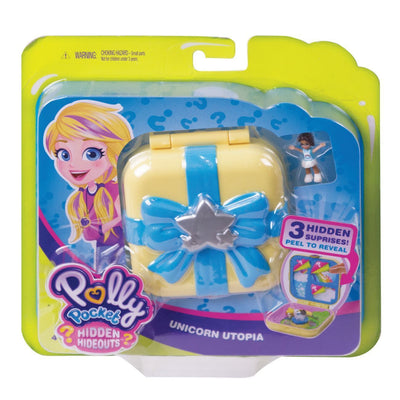 POLLY POCKET HIDDEN HIDEOUTS - UNICORN UTOPIA - Toyworld Frankston