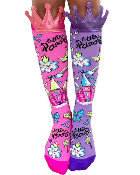 MADMIA  PRINCESS SOCKS WITH A CROWN ATTACHED - Toyworld Frankston