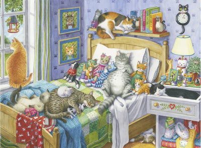 RAVENSBURGER - CAT NAP PUZZLE 500PCLF - Toyworld Frankston