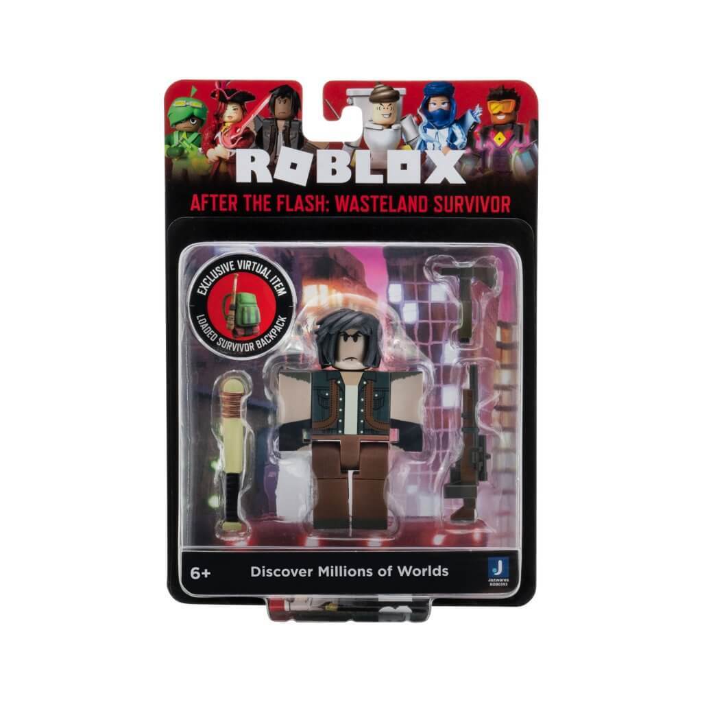 ROBLOX - CORE FIGURE PACK - AFTER THE FLASH: WASTELAND SURVIVOR - Toyworld Frankston