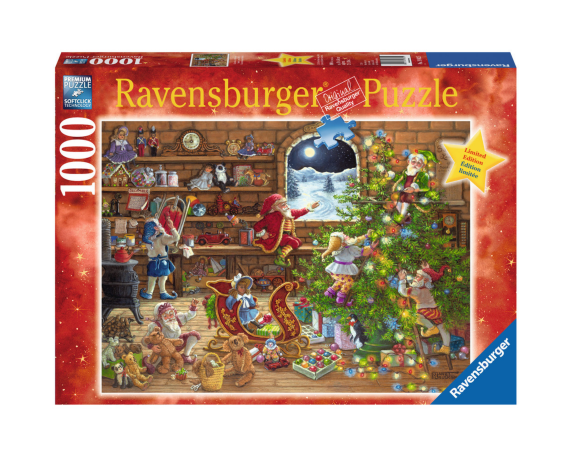 RAVENSBURGER - COUNTDOWN TO CHRISTMAS PUZZLE 1000PC - Toyworld Frankston