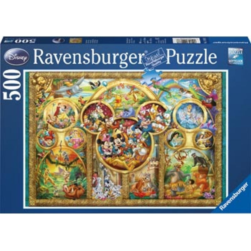 RAVENSBURGER - DISNEY FAMILY PUZZLE 500PC - Toyworld Frankston