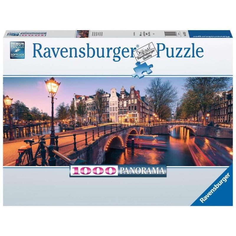 RBURG - EVENING IN AMSTERDAM PUZZLE 1000 PC - Toyworld Frankston