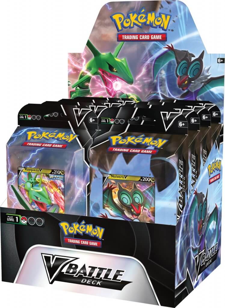 POKEMON TCG - RAYQUAZA & NOIVERN V BATTLE DECK - Toyworld Frankston