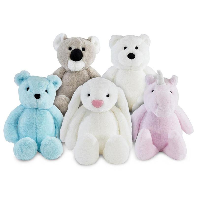 RESOFTABLES MEDIUM BLUE BEAR PLUSH - Toyworld Frankston