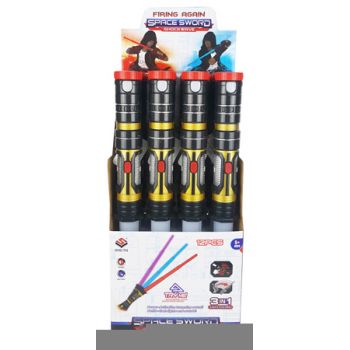 RETRACTABLE ELECTORNIC LIGHTSABER - Toyworld Frankston