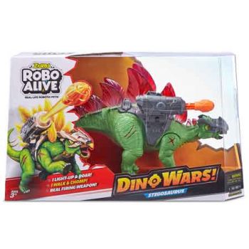 ROBO ALIVE DINO WARS - STEGASAURUS - Toyworld Frankston