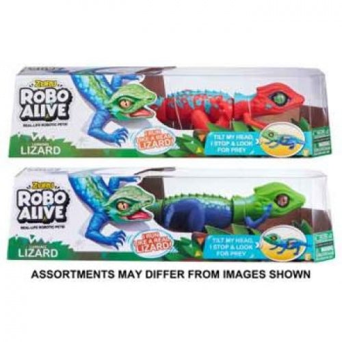 ROBO ALIVE ROBOTIC LIZARD ASSORTED - Toyworld Frankston