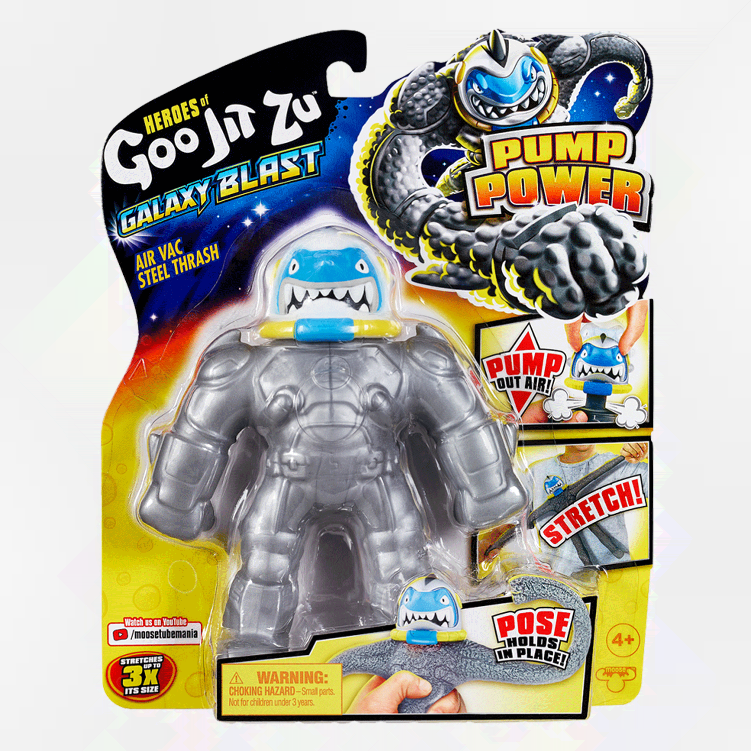 HEROES OF GOO JIT ZU AIR VAC STEEL THRASH - Toyworld Frankston