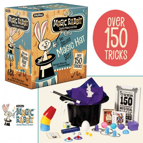 SCHYLLING - MAGIC RABBIT DELUXE MAGIC HAT SET - Toyworld Frankston