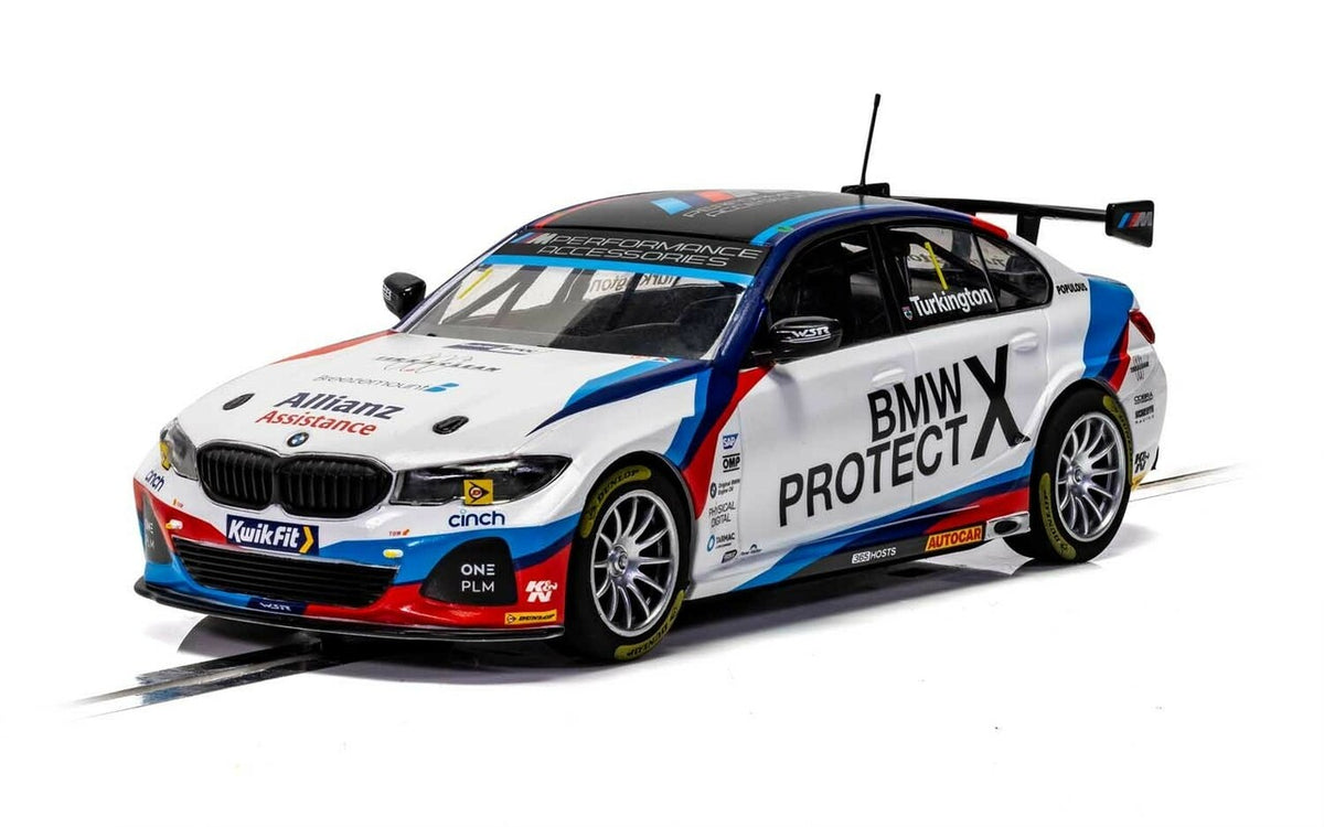 SCALEXTRIC C4188 BMW 330I M-SPORT BTCC 2019 COLIN TURKINGTON SLOT CAR - Toyworld Frankston