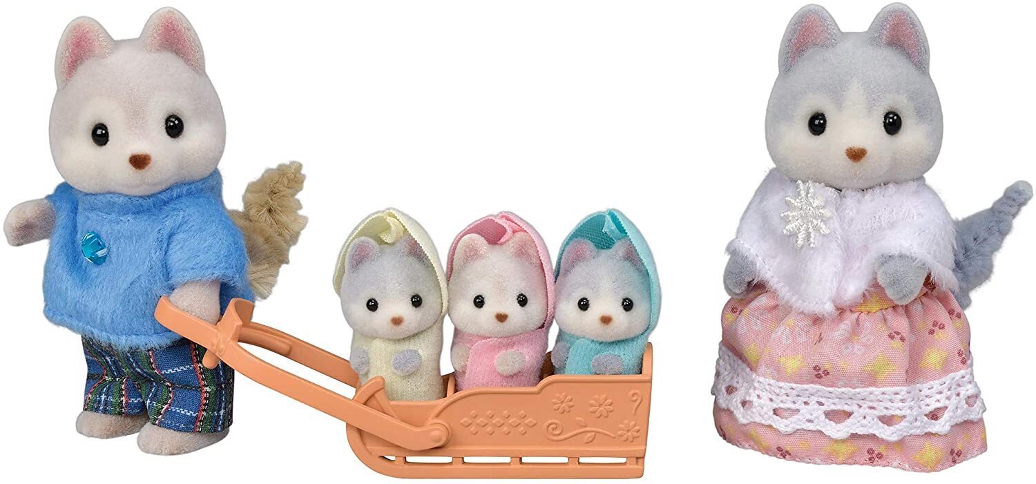 SYLVANIAN FAMILIES - HUSKY FAMILY - Toyworld Frankston