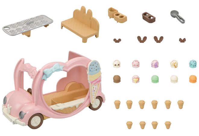 SYLVANIAN FAMILIES ICE CREAM VAN