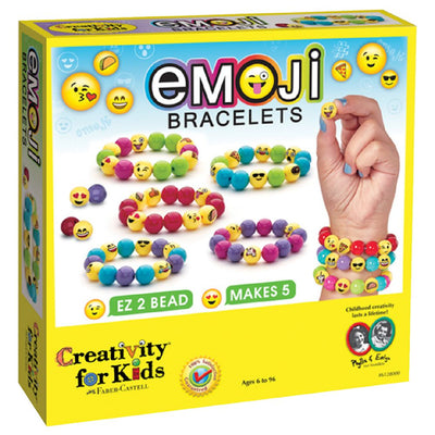 CREATIVITY FOR KIDS EMOJI BRACELETS