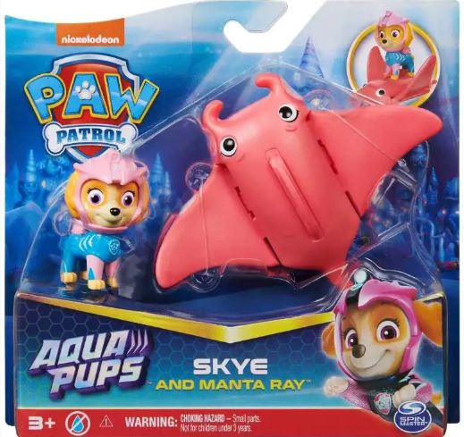 PAW PATROL AQUA HERO PUPS ASSORT - SKYE - Toyworld Frankston