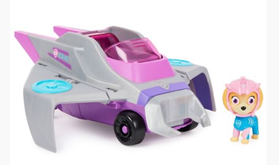PAW PATROL AQUA THEMED VEHICLES ASS - SKYE MANTA RAY