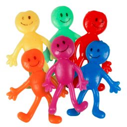 STICKY SMILEY MAN 6CM - Toyworld Frankston
