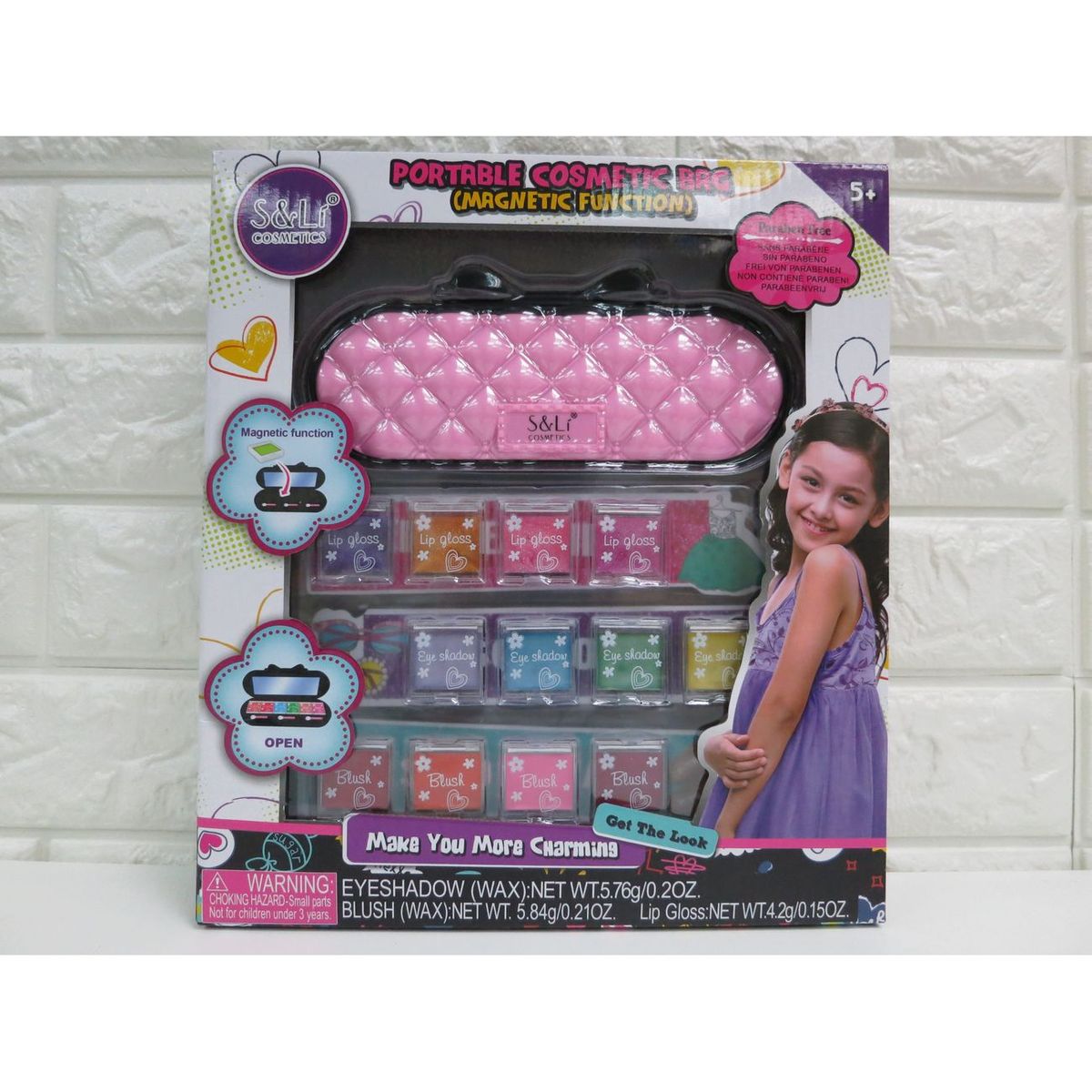 SL&I MAKE UP CASE 3 MAKEUP TYPES - Toyworld Frankston