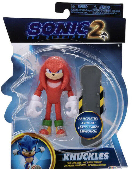 SONIC 2 4IN KNUCKLES - Toyworld Frankston