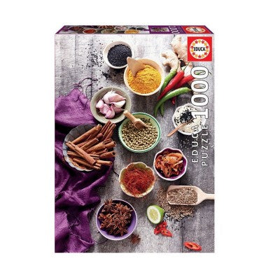 EDUCA - ASSORTED SPICES 1000PC PUZZLE | Toyworld Frankston | Toyworld Frankston