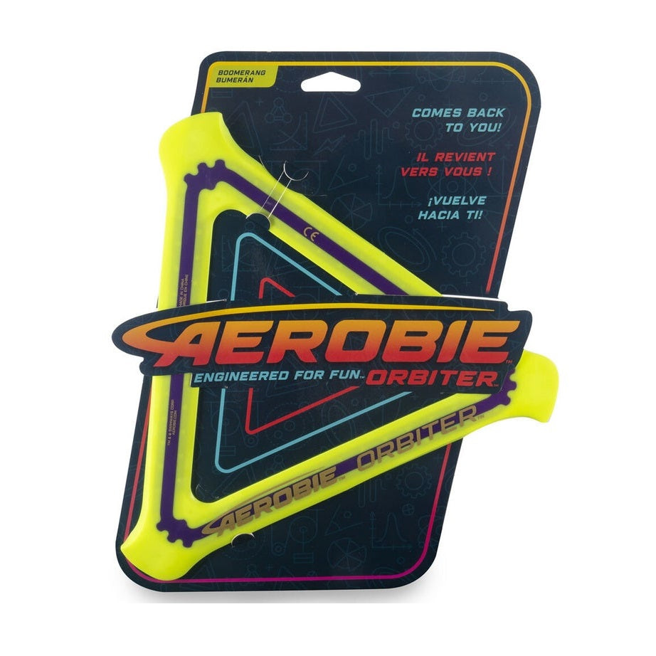 AEROBIE ORBITER "BOOMERANG" GREEN - Toyworld Frankston