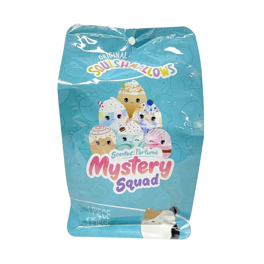 SQUISHMALLOW 5 INCH SCENTED MYSTERY SQUAD ASST - Toyworld Frankston