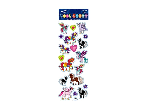 PUFFY STICKERS UNICORNS - Toyworld Frankston