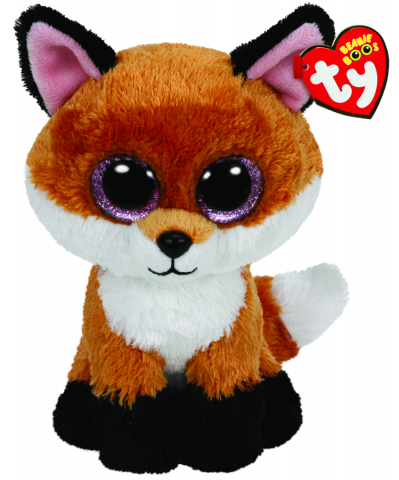 BEANIE BOO MED SLICK BROWN FOX | Toyworld Frankston | Toyworld Frankston