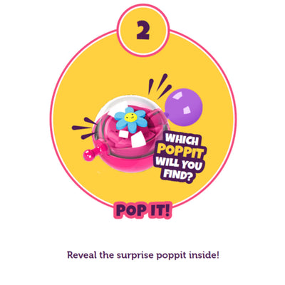 POP! POP! - MINI DISPENSER 50PC - Toyworld Frankston