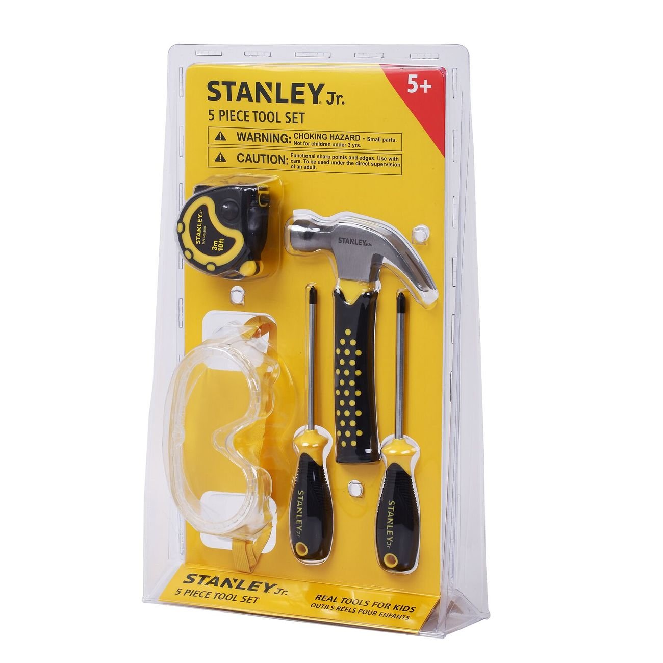 STANLEY JR 5PC REAL TOOL SET - Toyworld Frankston
