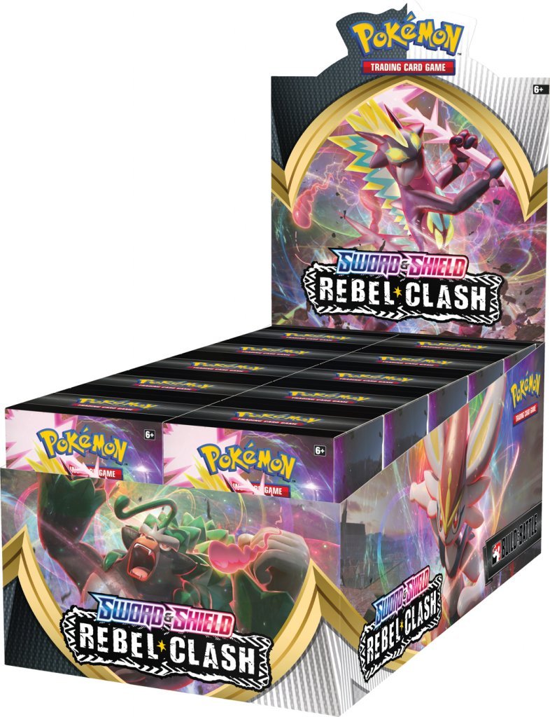 POKEMON TCG SWORD AND SHIELD REBEL CLASH BUILD & BATTLE BOX - Toyworld Frankston