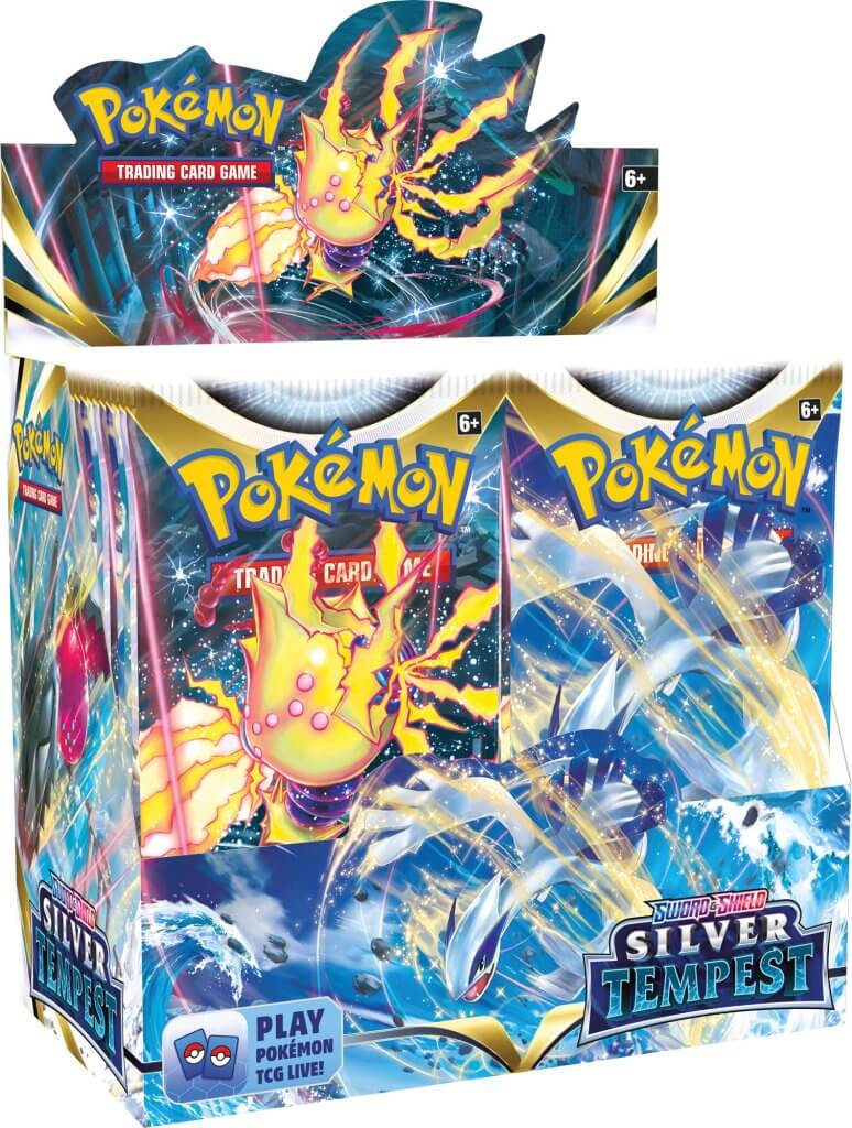 POKEMON SWORD AND SHIELD 12 SILVER TEMPEST BOOSTER - Toyworld Frankston