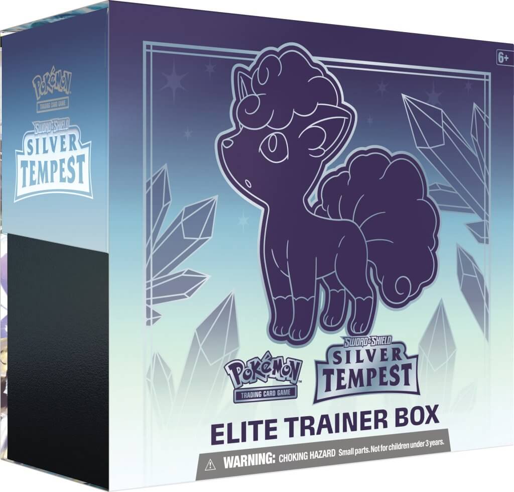 POKEMON SWORD AND SHIELD 12 SILVER TEMPEST ELITE TRAINER BOX
