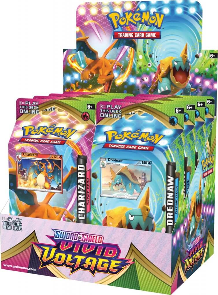 POKEMON TCG SWORD AND SHIELD - VIVID VOLTAGE THEME PACKS - Toyworld Frankston