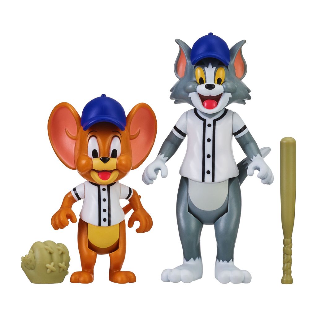 Tom & Jerry Playball Tom & Jerry 3 Inch Figure 2 Pack