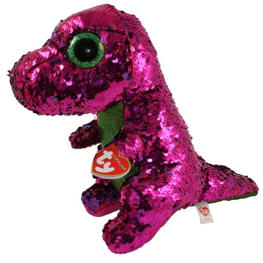 BEANIE BOOS SEQUINS MEDIUM STOMPY | TY BEANIES | Toyworld Frankston