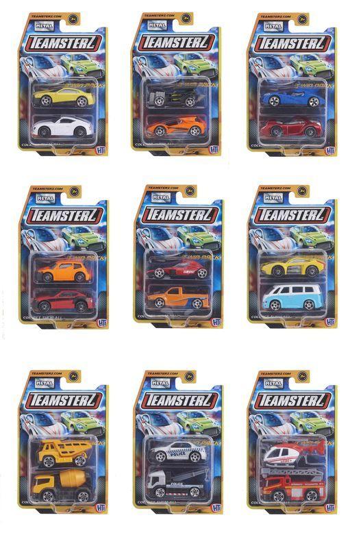 TEAMSTERZSTREET MACHINES DIECAST 2PK