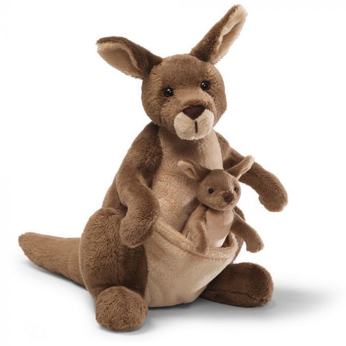 GUND JIRRA KANGAROO WITH JOEY - Toyworld Frankston