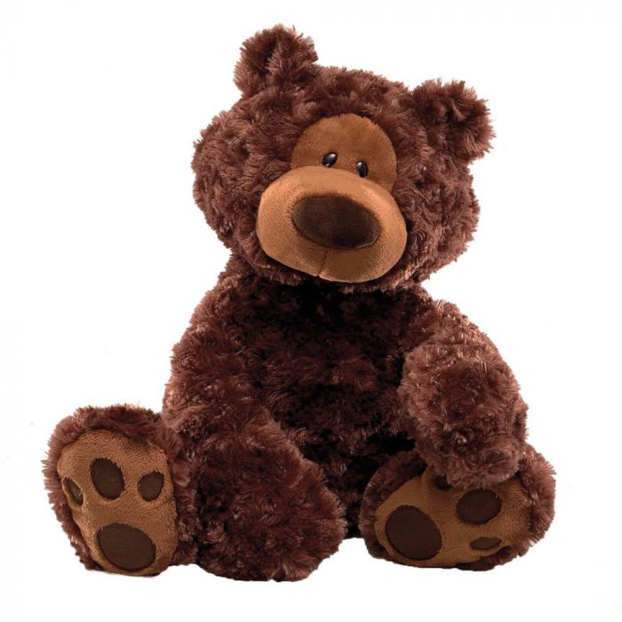 BEAR: PHILBIN CHOCOLATE 47CM