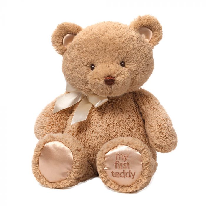 MY FIRST TEDDY 38CM TAN - Toyworld Frankston